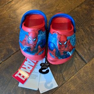 Spider-Man crocs